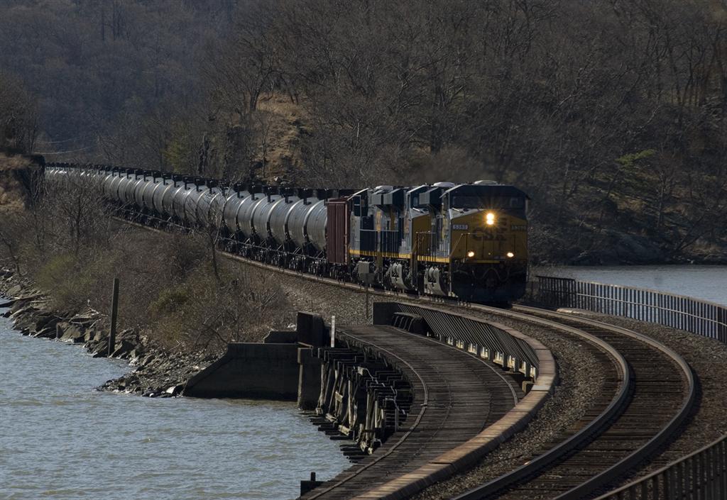 Empty Oil Train